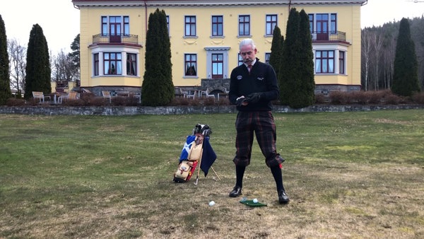 Corona awareness- from the fairway!