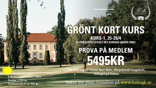 🔥 BÖRJA SPELA GOLF I VÅR! ⛳🌿