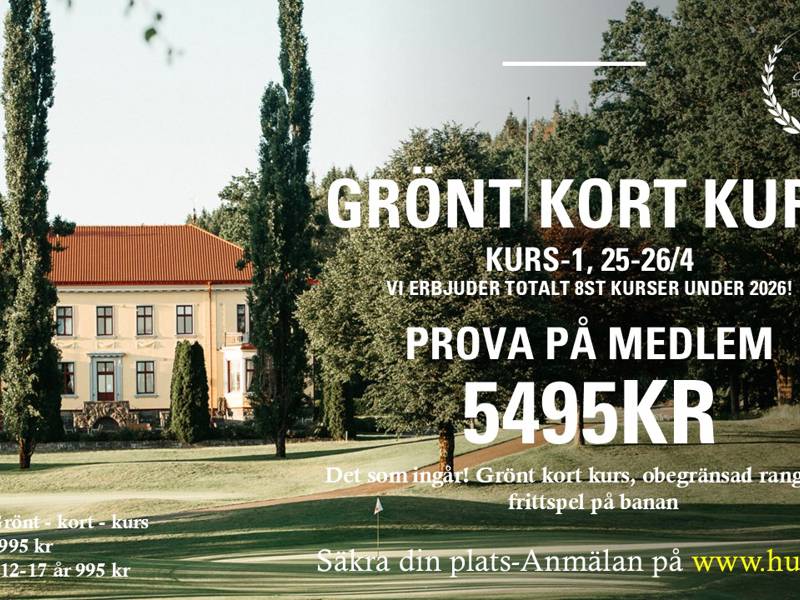 🔥 BÖRJA SPELA GOLF I VÅR! ⛳🌿