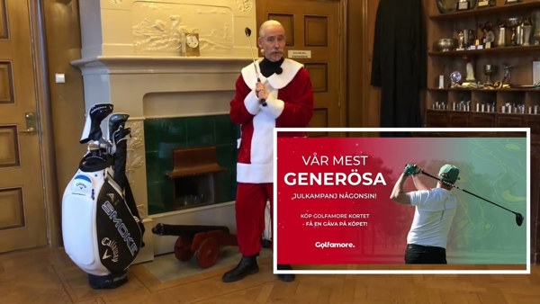 Julklappen som ger mer golf – köp Golfamore-kortet!