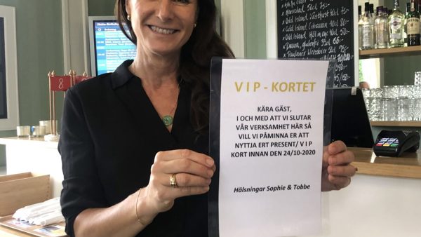 Viktigt info från Sophie och Tobbe!