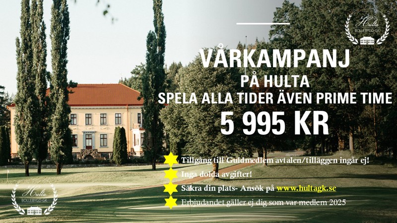 🌷 Vårkampanj på Hulta 🌷