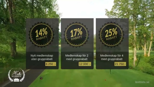 Vårkampanjer Hulta-Bollebygd Golfklubb!